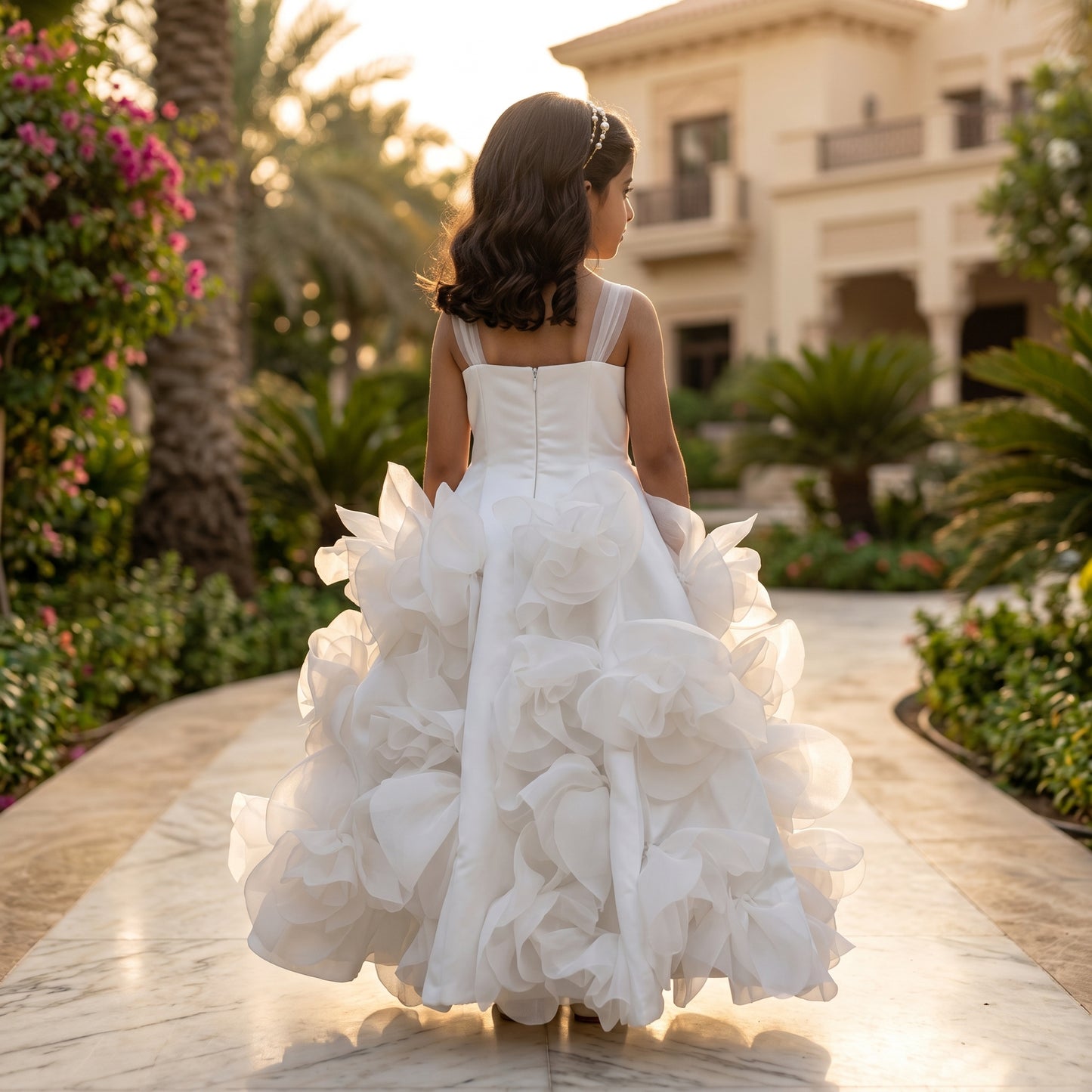 Blossom Burst Halter Dress
