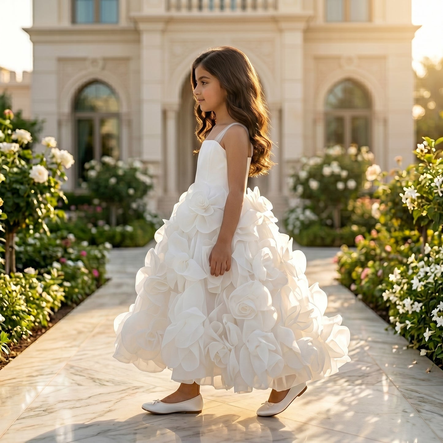 Blossom Burst Halter Dress